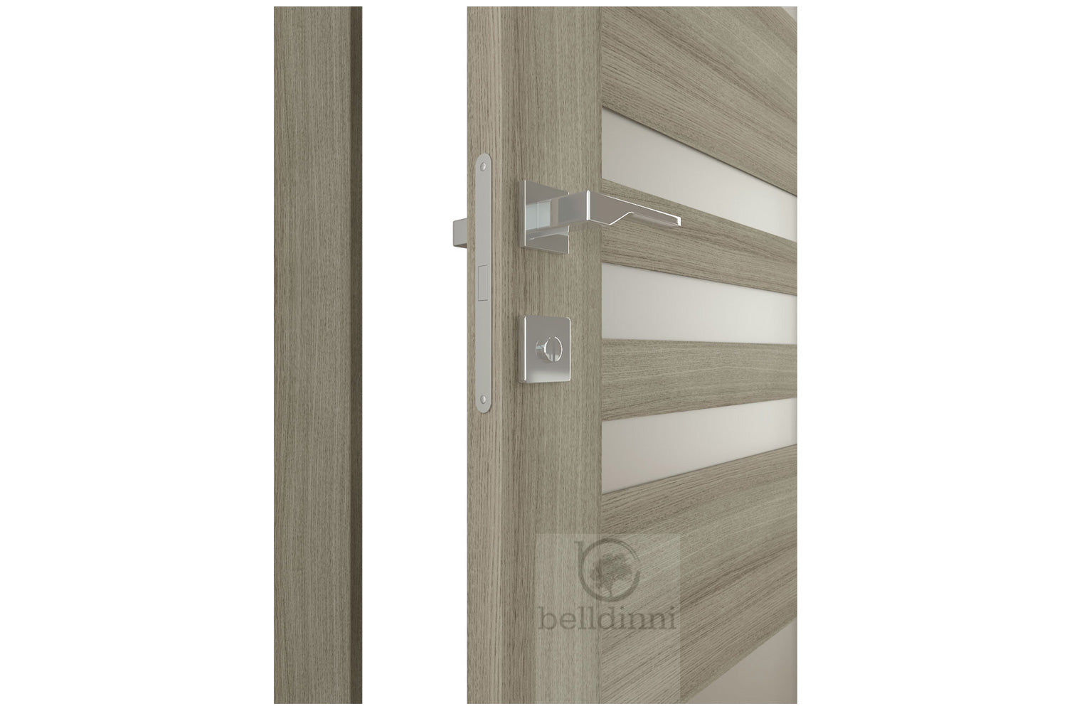 Belldinni Leti Vetro Shambor Laminated Modern Interior Door