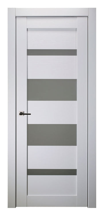 Belldinni Mirella Vetro Bianco Noble Laminated Modern Interior Door