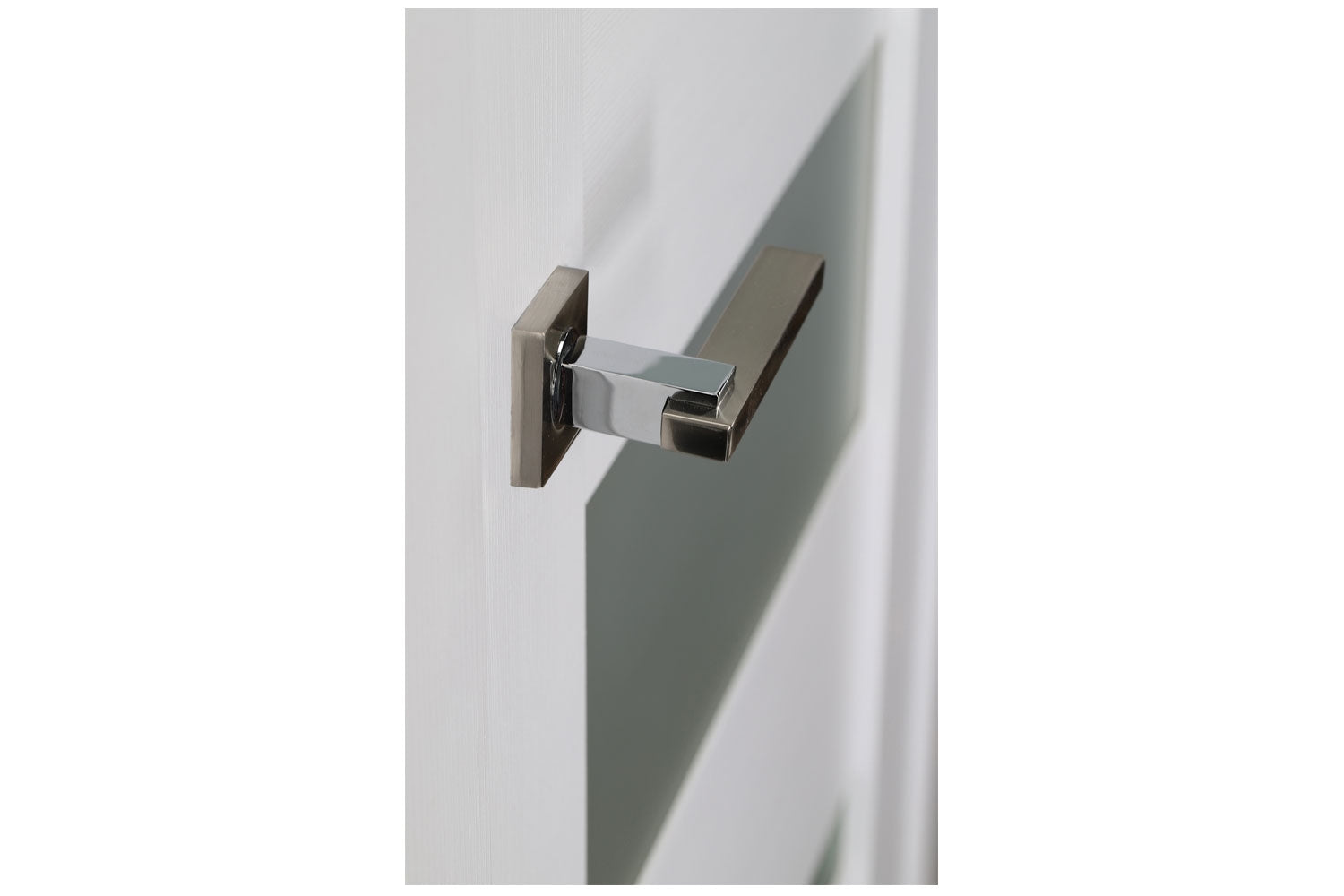 Belldinni Mirella Vetro Bianco Noble Laminated Modern Interior Door
