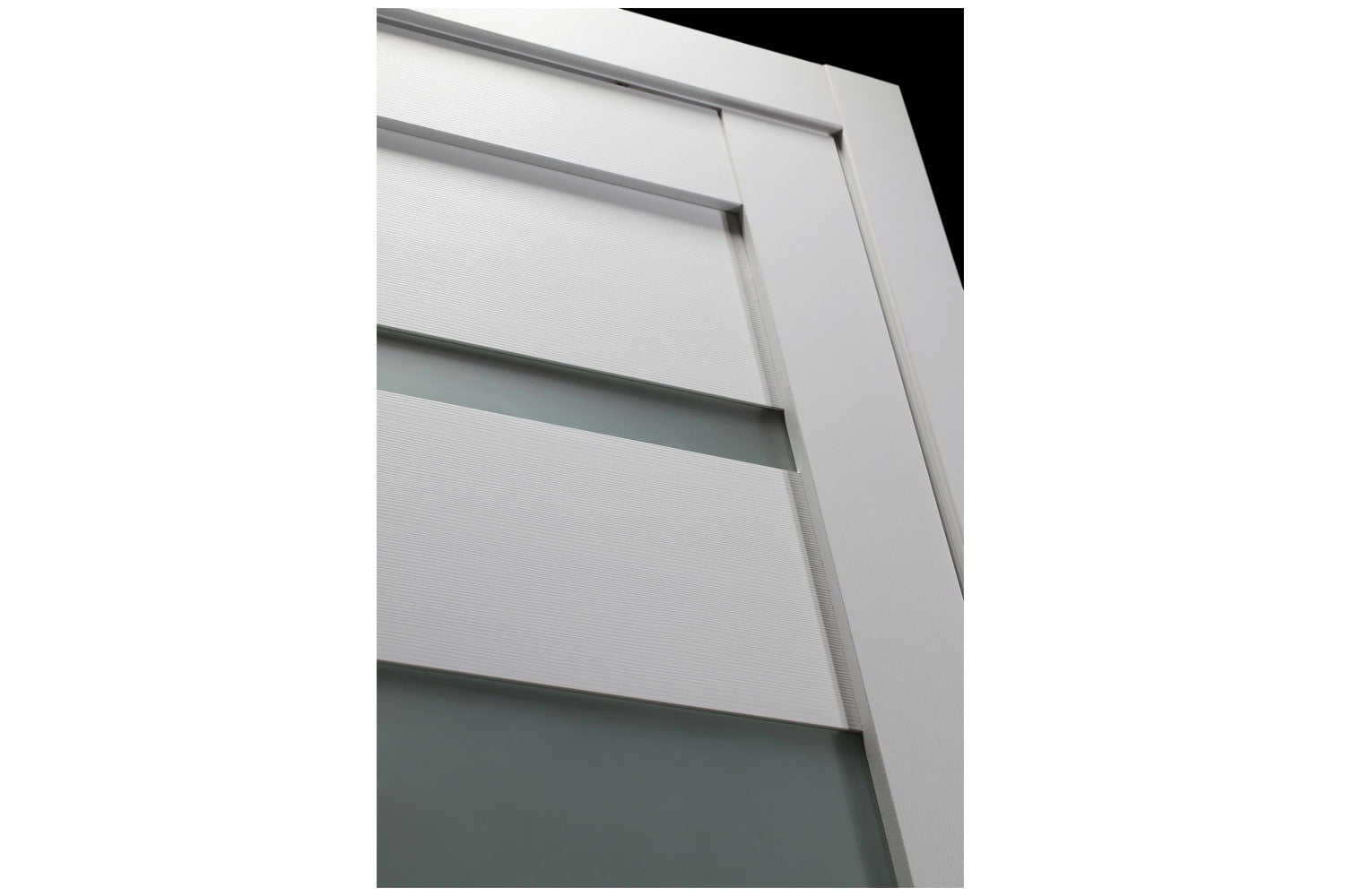 Belldinni Mirella Vetro Bianco Noble Laminated Modern Interior Door