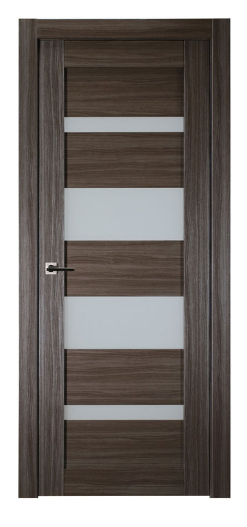 Belldinni Mirella Vetro Gray Oak Laminated Modern Interior Door