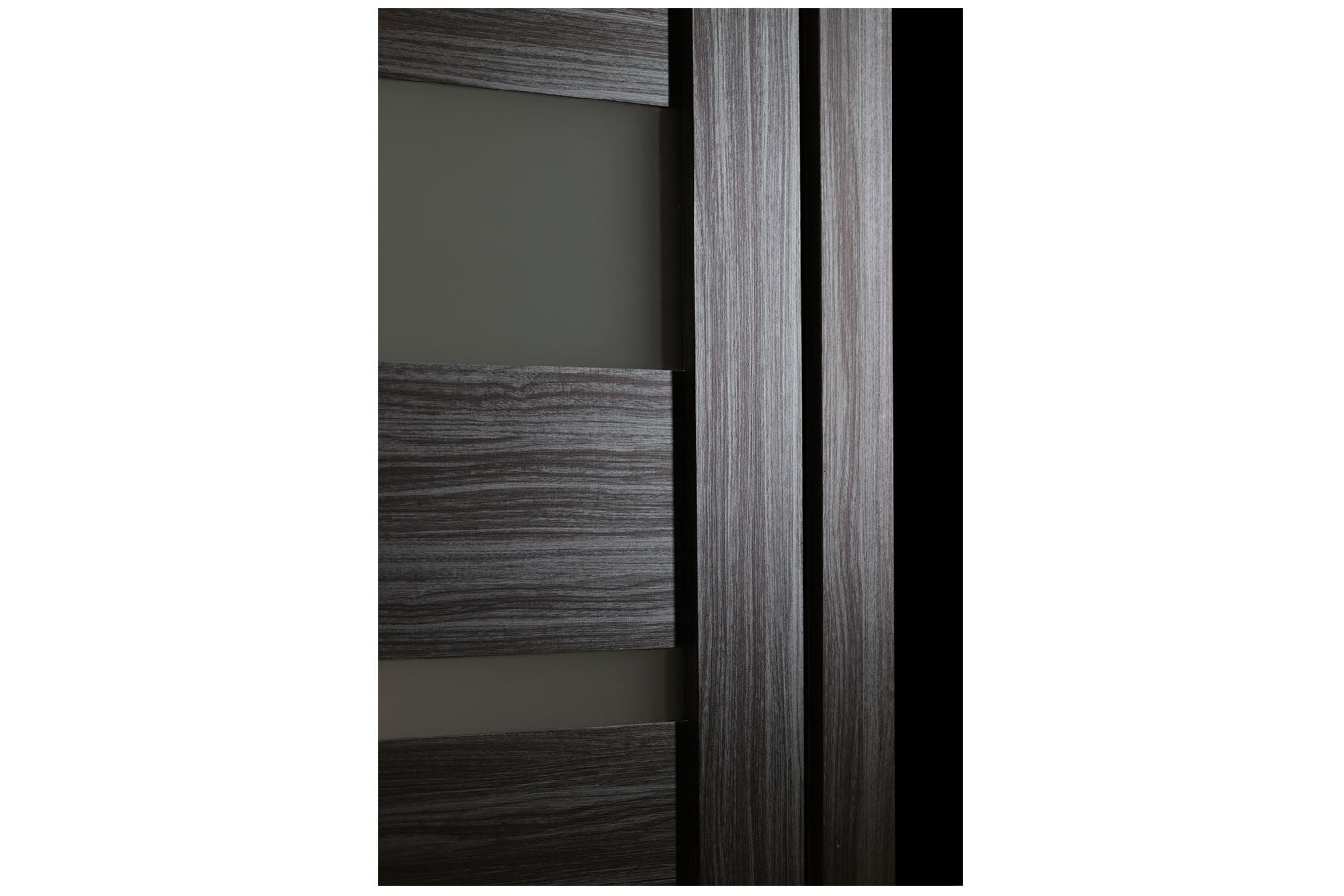 Belldinni Mirella Vetro Gray Oak Laminated Modern Interior Door