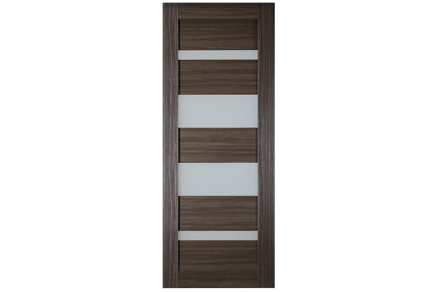Belldinni Mirella Vetro Gray Oak Laminated Modern Interior Door - Slab