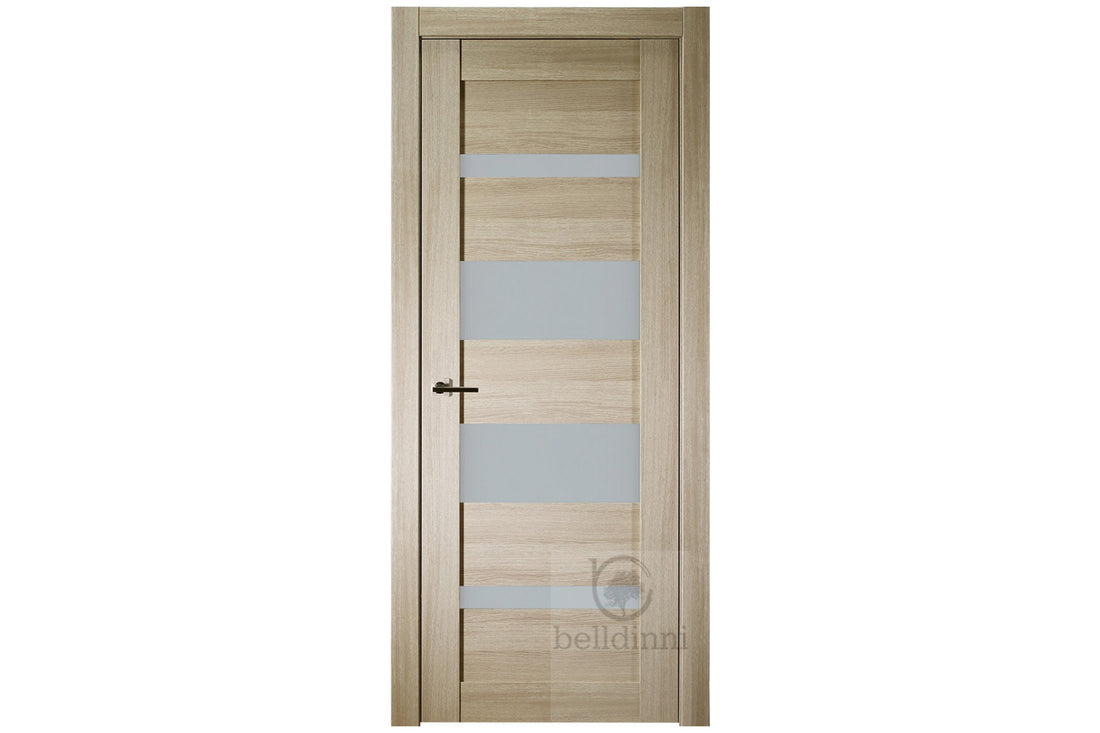 Belldinni Mirella Vetro Shambor Laminated Modern Interior Door - Single Door