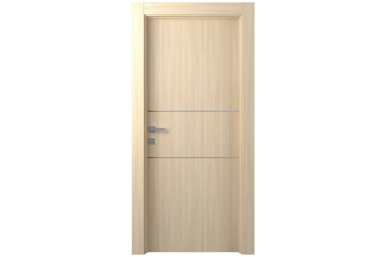 Belldinni Optima 2H Loire Ash Laminated Modern Interior Door - Single Door