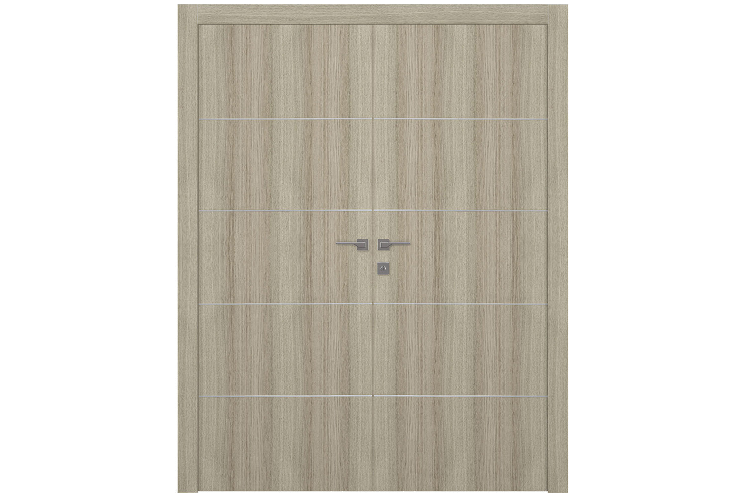 Belldinni Optima 4H Shambor Laminated Modern Interior Door - Double Door