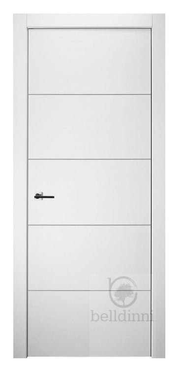 Belldinni Optima 4H Snow White Laminated Modern Interior Door