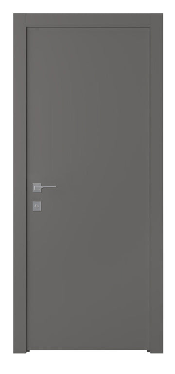 Belldinni Optima Gray Matte Laminated Modern Interior Door