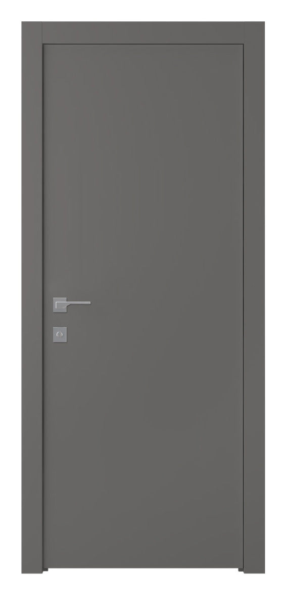 Belldinni Optima Gray Matte Laminated Modern Interior Door