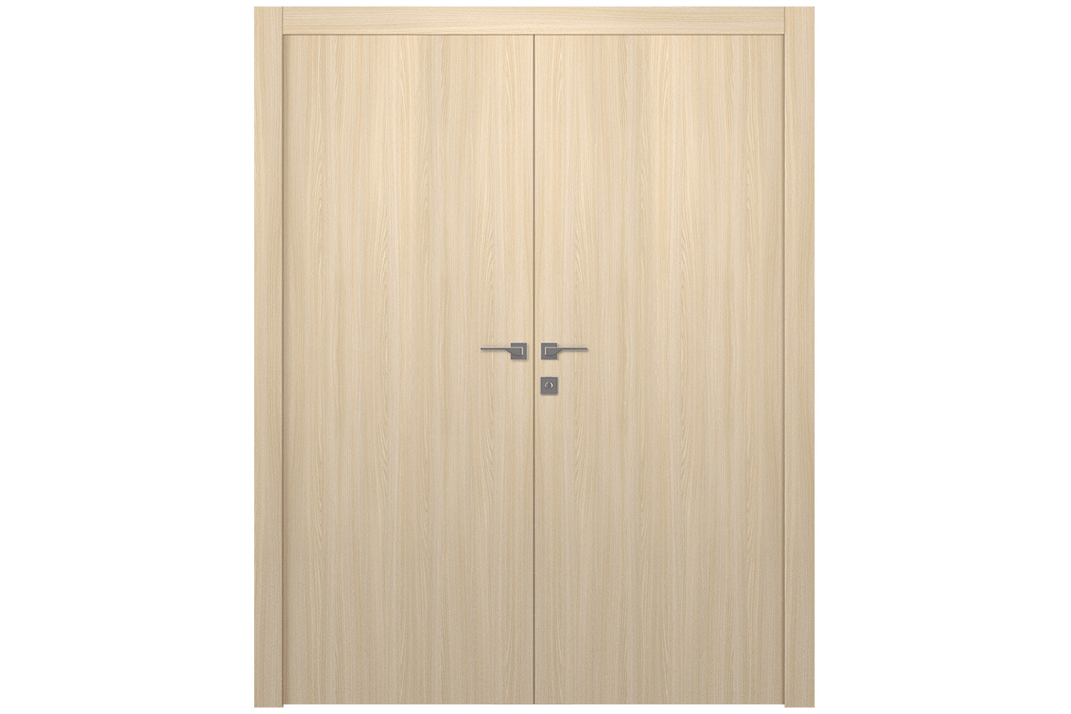 Belldinni Optima Loire Ash Laminated Modern Interior Door - Double Door