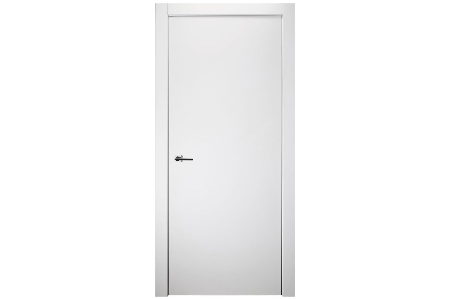 Belldinni Optima Snow White Laminated Modern Interior Door - Single Door