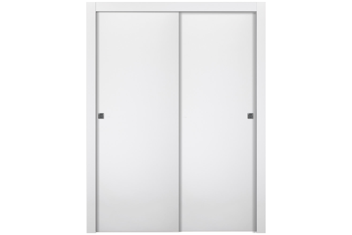 Belldinni Optima Snow White Laminated Modern Interior Door - Bypass Door