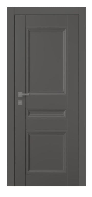 Belldinni Oxford Duo 07 2R Gray Matte Modern Interior Door