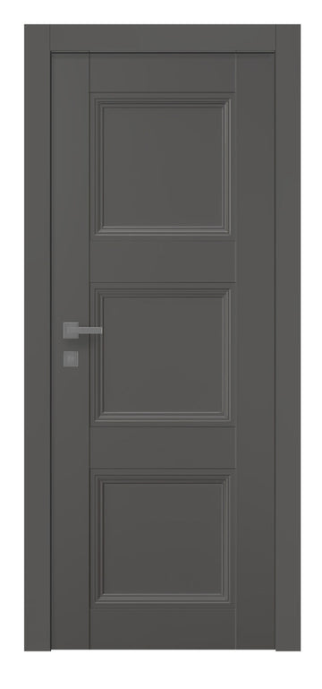 Belldinni Oxford Duo 07 2RN Gray Matte Modern Interior Door