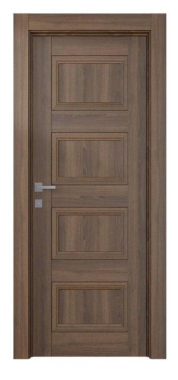 Belldinni Oxford Duo 07 3R Pecan Nutwood Modern Interior Door