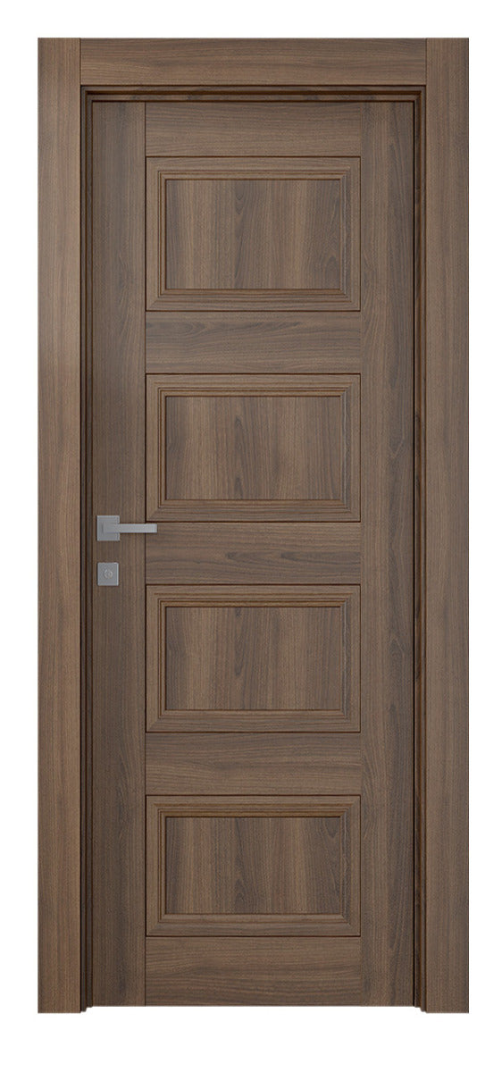 Belldinni Oxford Duo 07 3R Pecan Nutwood Modern Interior Door