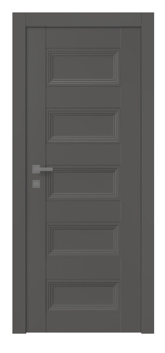 Belldinni Oxford Duo 07 4R Gray Matte Modern Interior Door