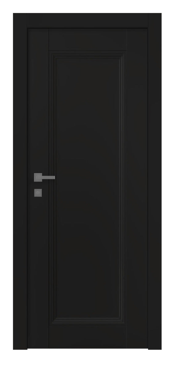 Belldinni Oxford Duo 07 Black Matte Modern Interior Door