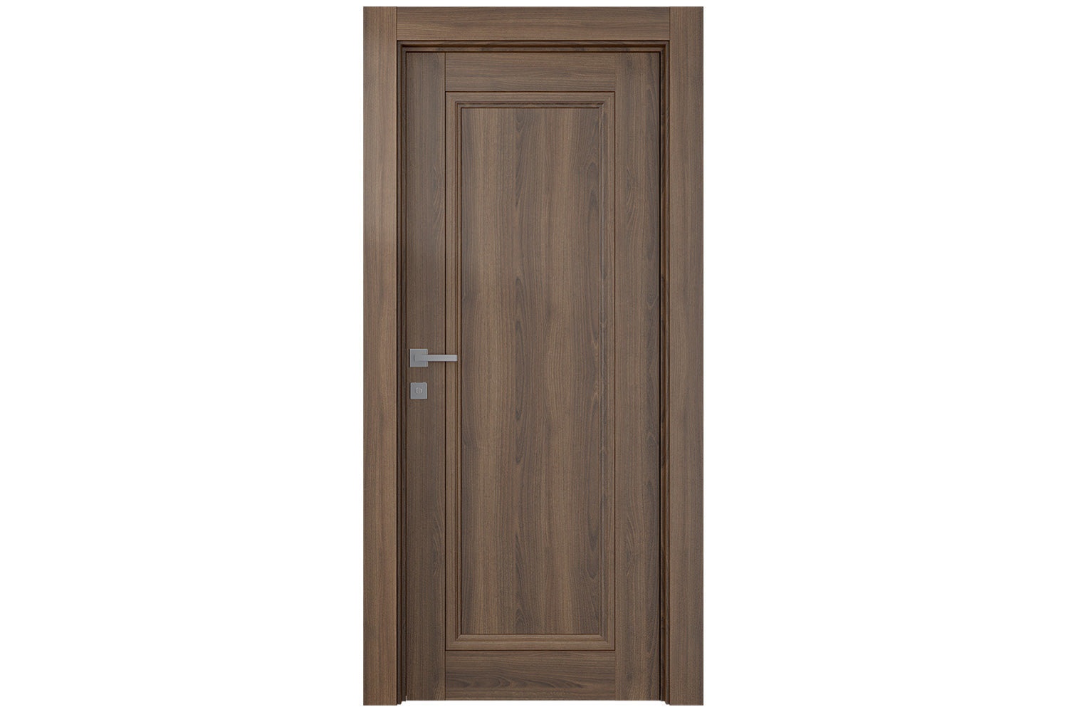 Belldinni Oxford Duo 07 Pecan Nutwood Modern Interior Door - Single Door