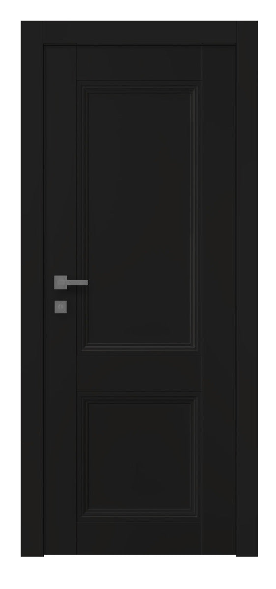 Belldinni Oxford Duo 07 R Black Matte Modern Interior Door