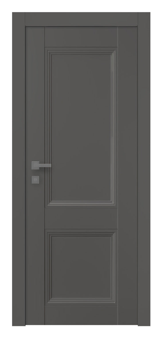 Belldinni Oxford Duo 07 R Gray Matte Modern Interior Door