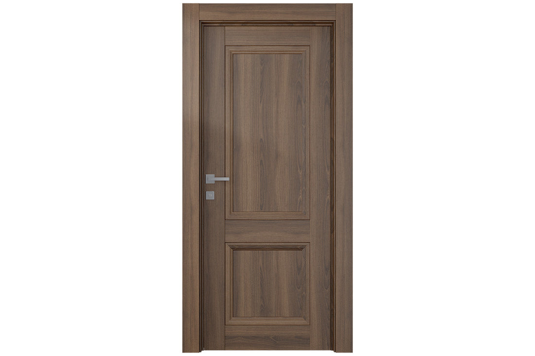 Belldinni Oxford Duo 07 R Pecan Nutwood Modern Interior Door - Single Door