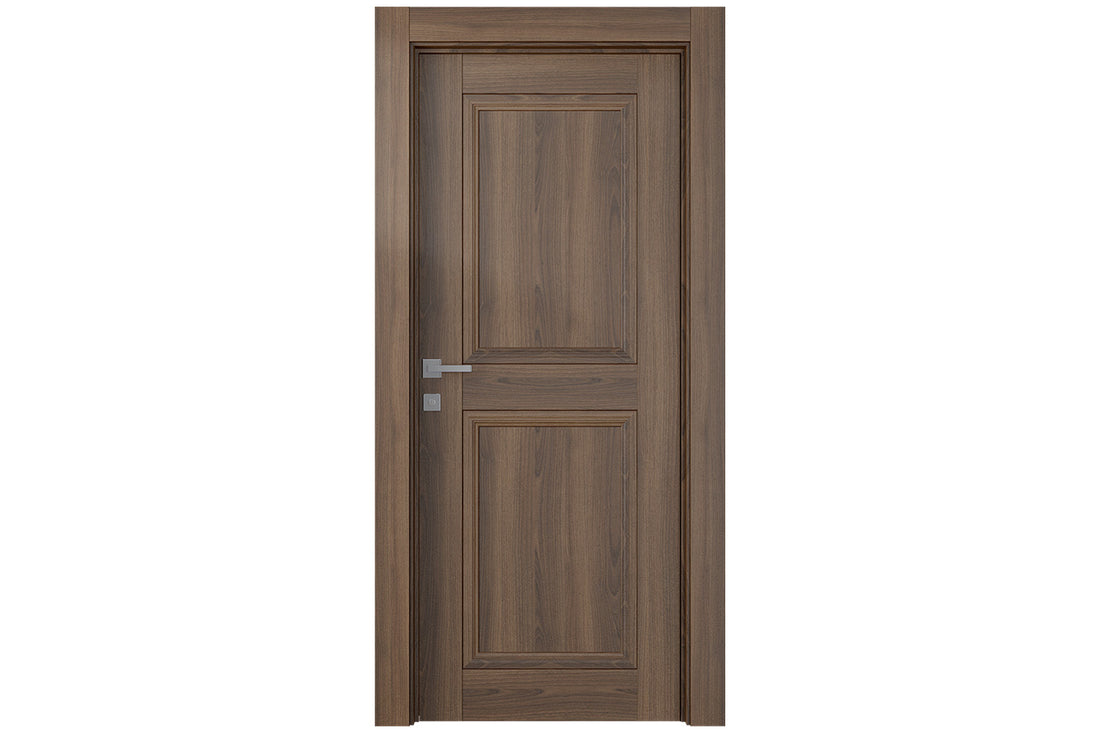 Belldinni Oxford Duo 07 RN Pecan Nutwood Modern Interior Door - Single Door