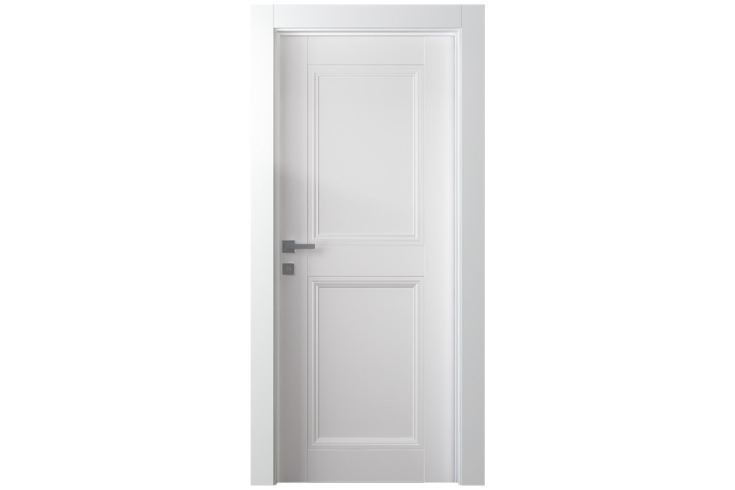 Belldinni Oxford Duo 07 RN Snow White Modern Interior Door - Single Door