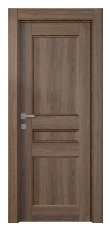 Belldinni Oxford Uno 07 2R Pecan Nutwood Modern Interior Door