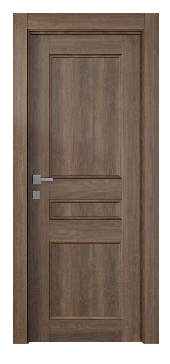 Belldinni Oxford Uno 07 2R Pecan Nutwood Modern Interior Door
