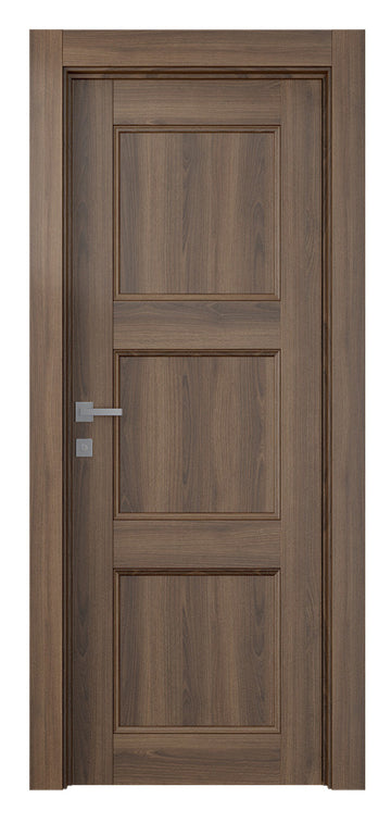 Belldinni Oxford Uno 07 2RN Pecan Nutwood Modern Interior Door