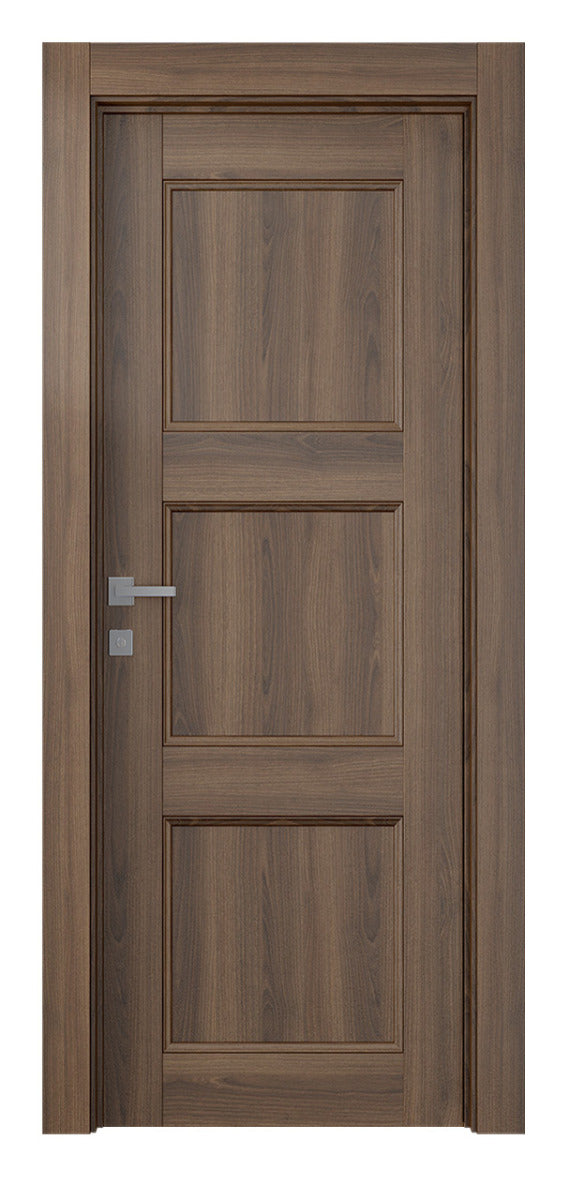 Belldinni Oxford Uno 07 2RN Pecan Nutwood Modern Interior Door
