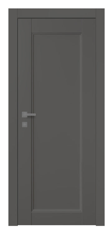Belldinni Oxford Uno 07 Gray Matte Modern Interior Door
