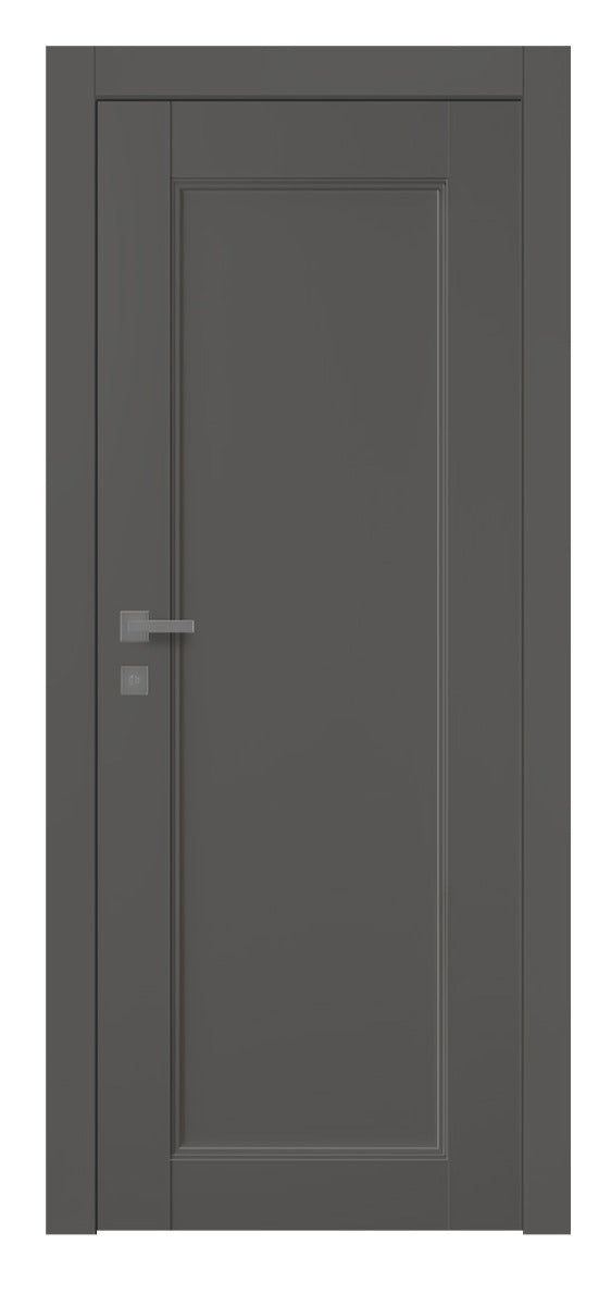 Belldinni Oxford Uno 07 Gray Matte Modern Interior Door