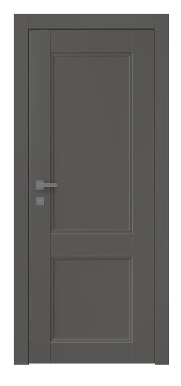 Belldinni Oxford Uno 07 R Gray Matte Modern Interior Door