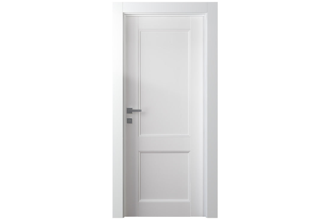 Belldinni Oxford Uno 07 R Snow White Modern Interior Door - Single Door