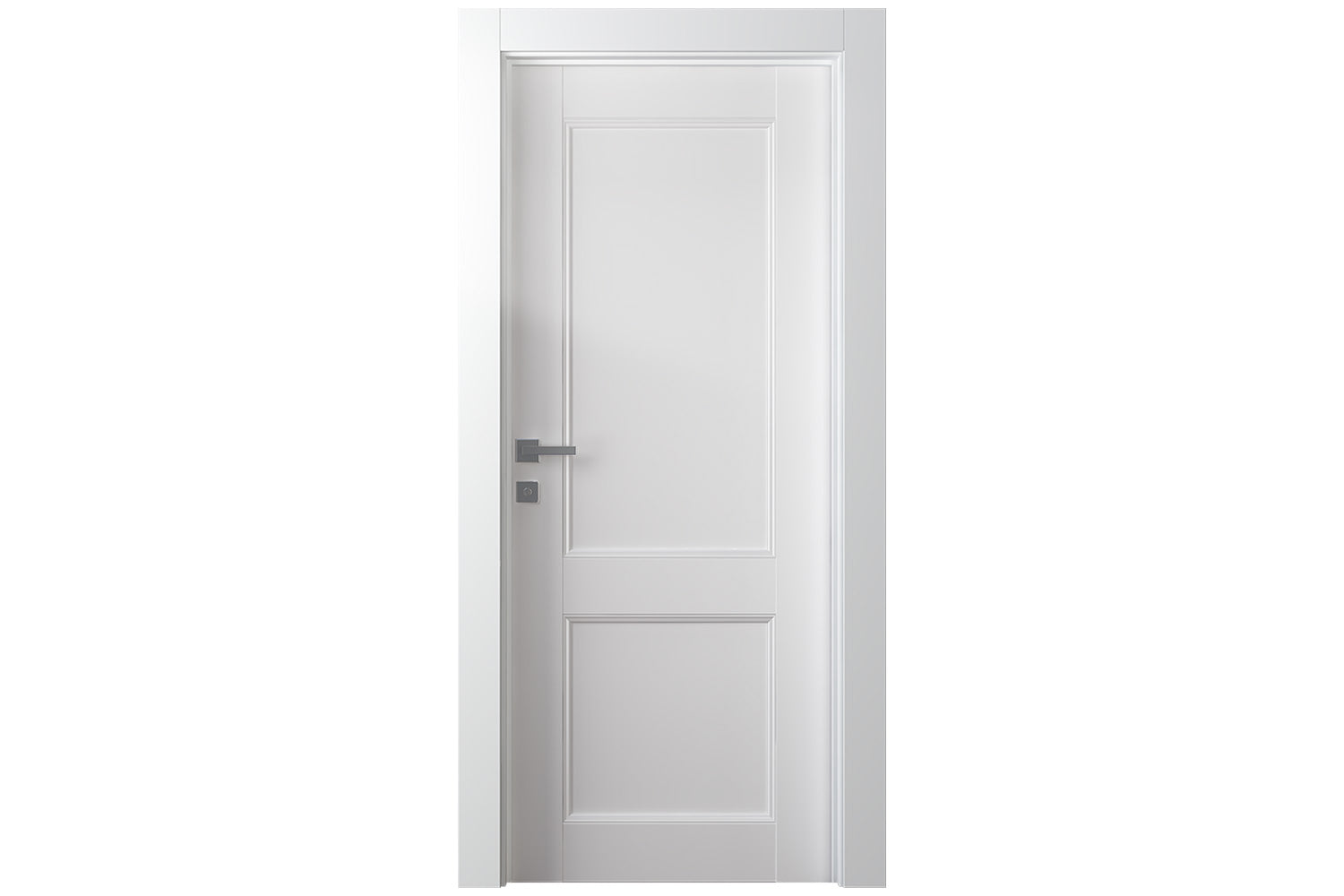 Belldinni Oxford Uno 07 R Snow White Modern Interior Door - Single Door