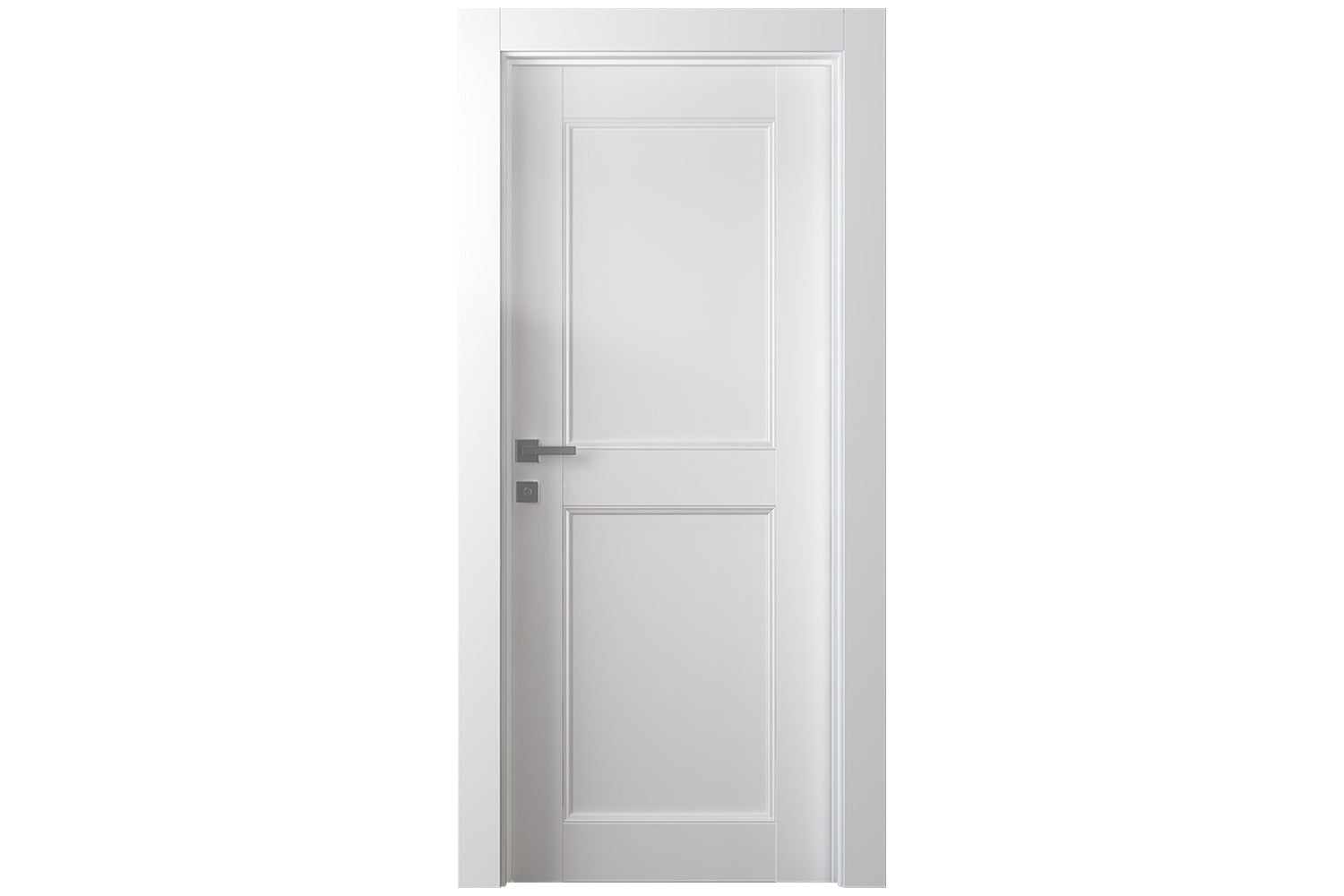 Belldinni Oxford Uno 07 RN Snow White Modern Interior Door - Single Door
