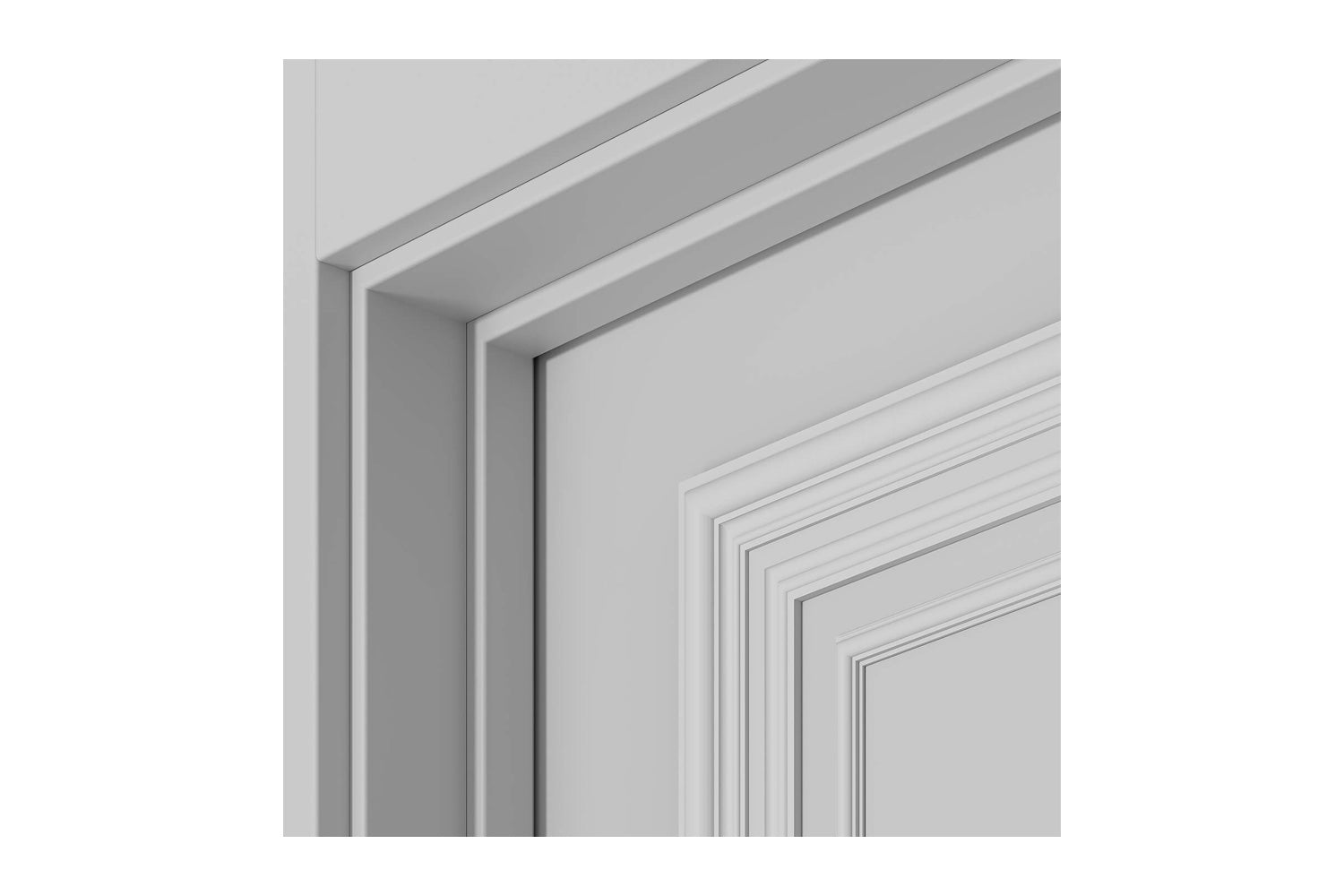 Belldinni Palazzo 1 Primed Modern Interior Door