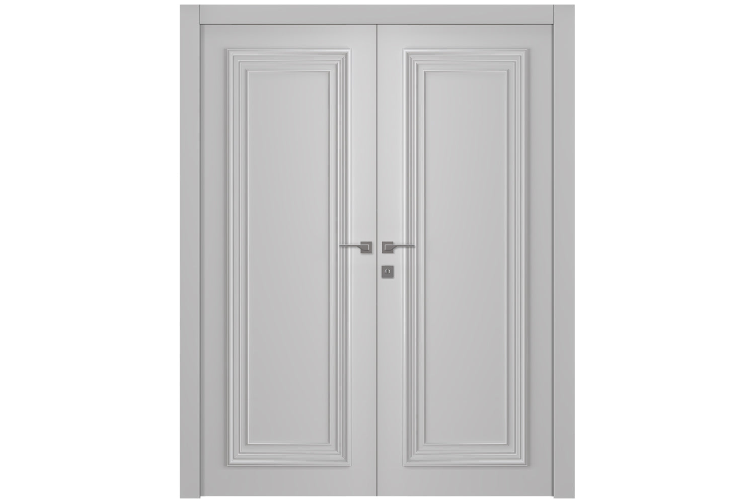 Belldinni Palazzo 1 Primed Modern Interior Door - Double Door