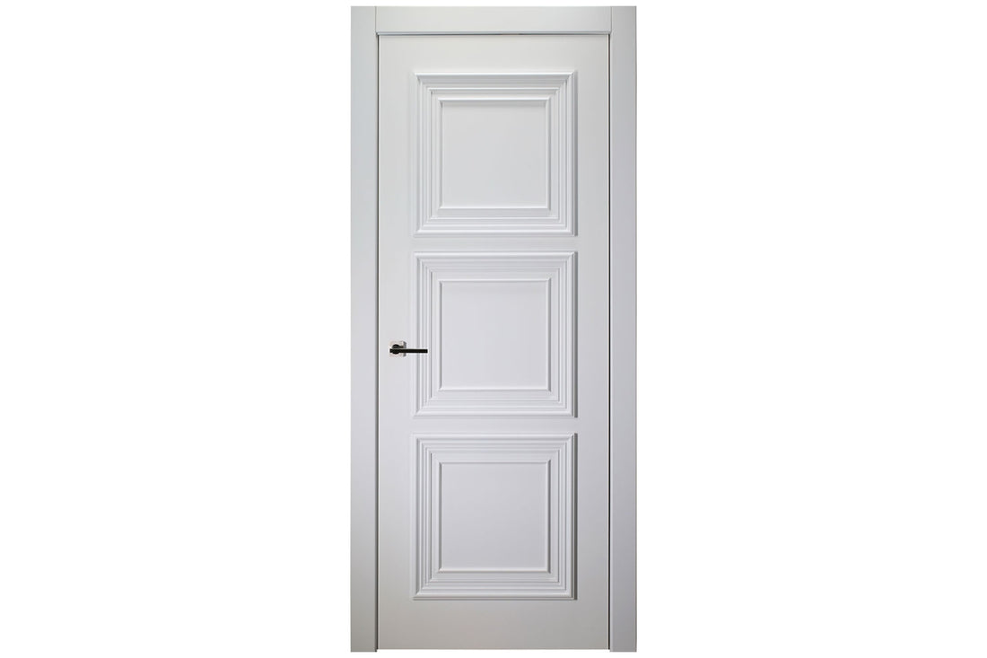 Belldinni Palazzo 3 Polar White Enamel Classic Interior Door - Single Door