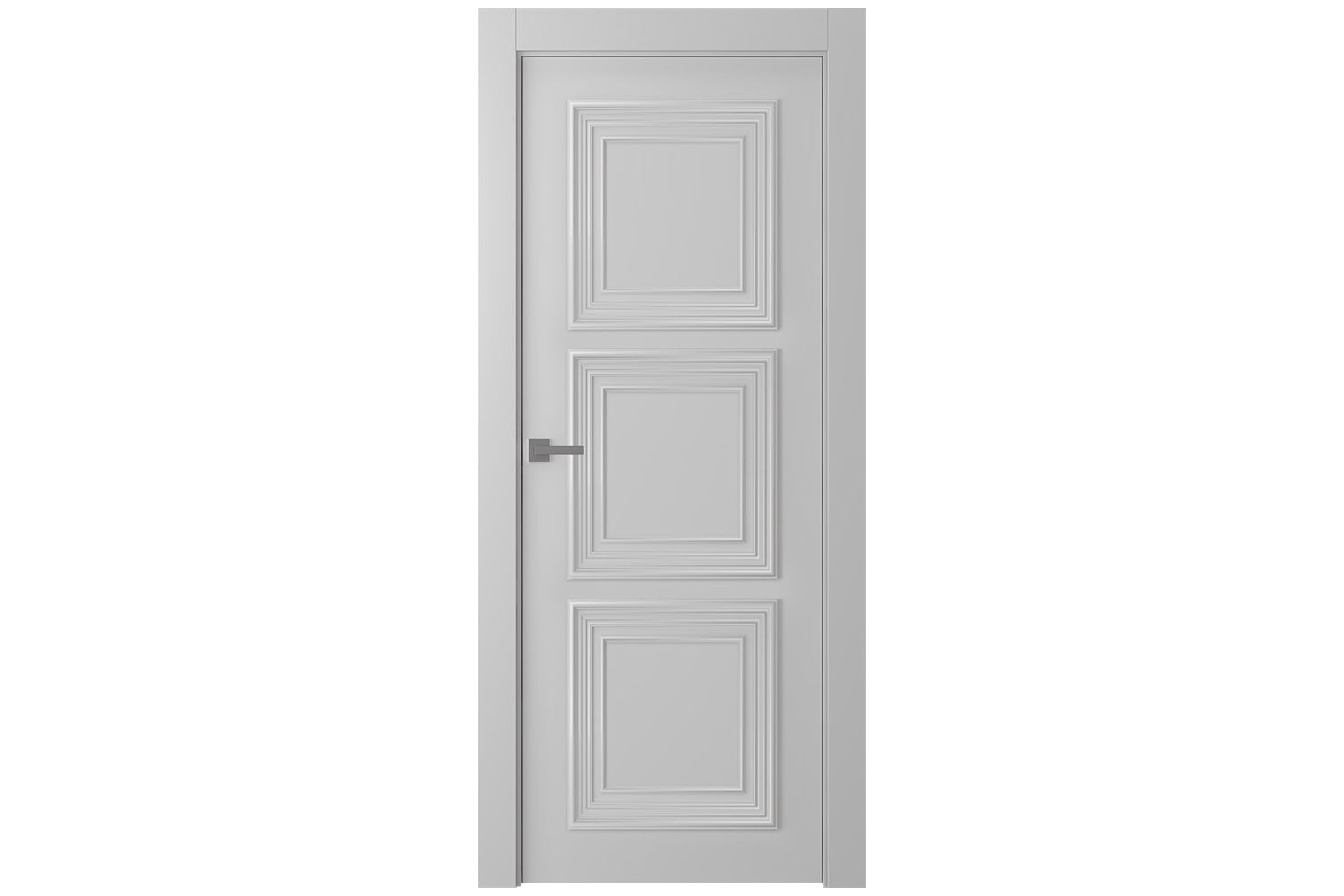 Belldinni Palazzo 3 Primed Modern Interior Door - Single Door