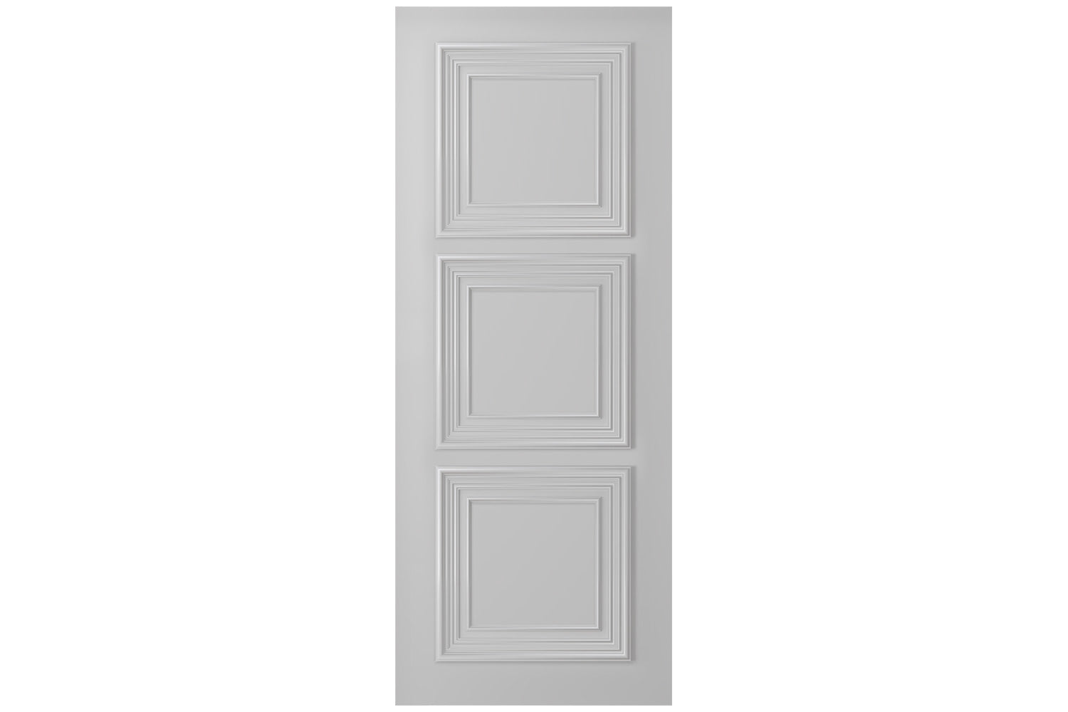 Belldinni Palazzo 3 Primed Modern Interior Door - Slab