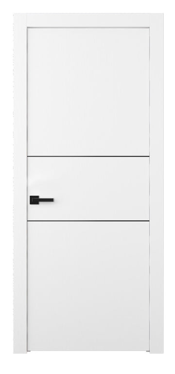 Belldinni Palladio 2H Black Bianco Noble Modern Interior Door