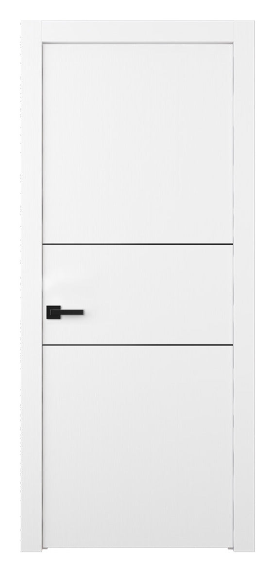 Belldinni Palladio 2H Black Bianco Noble Modern Interior Door