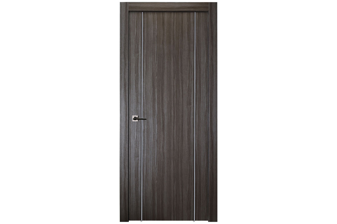 Belldinni Palladio 2U Gray Oak Modern Interior Door - Single Door