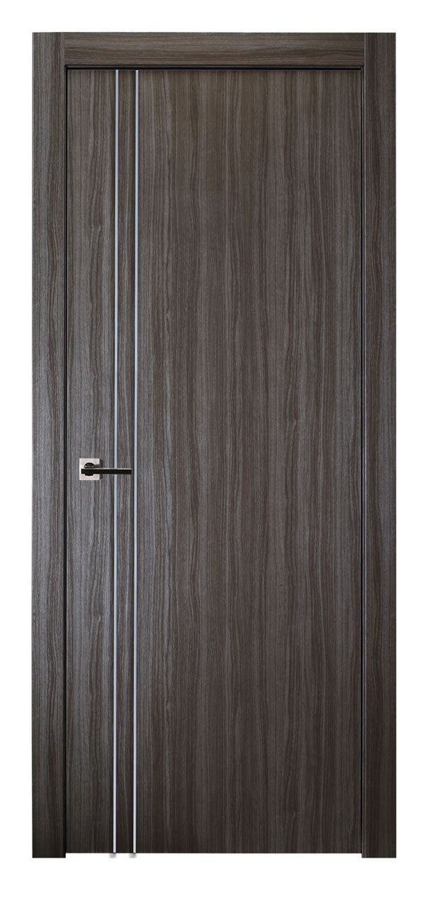 Belldinni Palladio 2V Gray Oak Modern Interior Door