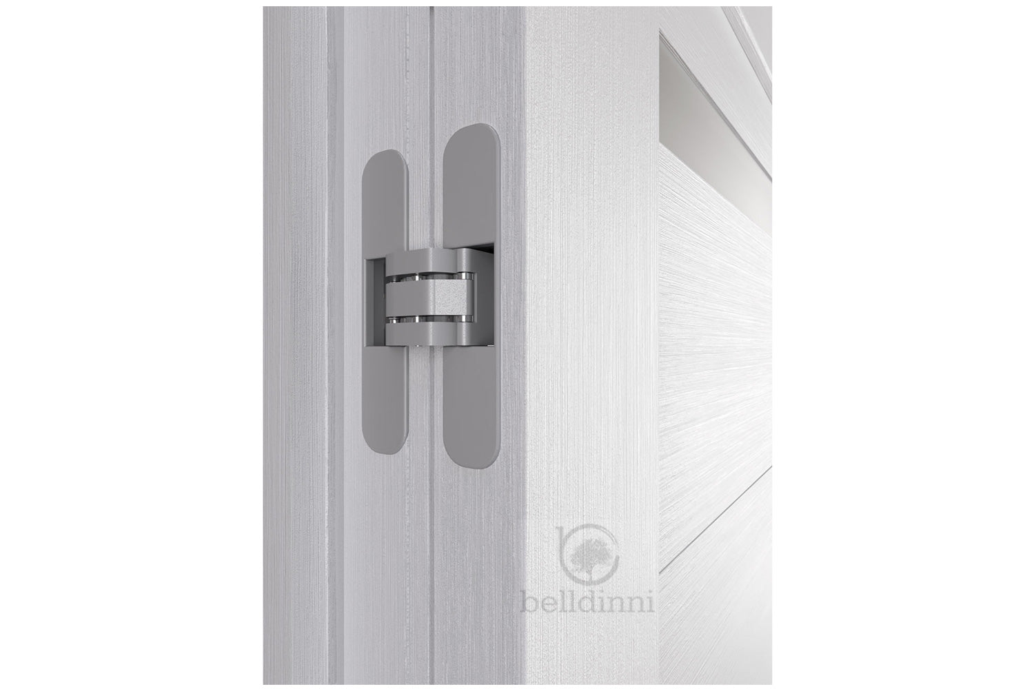Belldinni Perla Vetro Bianco Noble Laminated Modern Interior Door