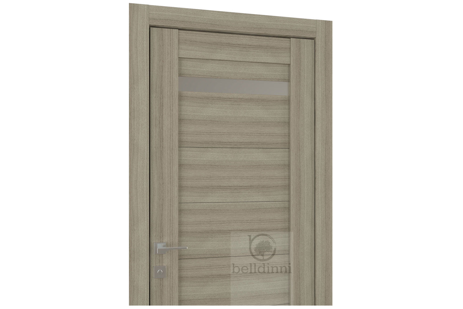 Belldinni Perla Vetro Shambor Laminated Modern Interior Door