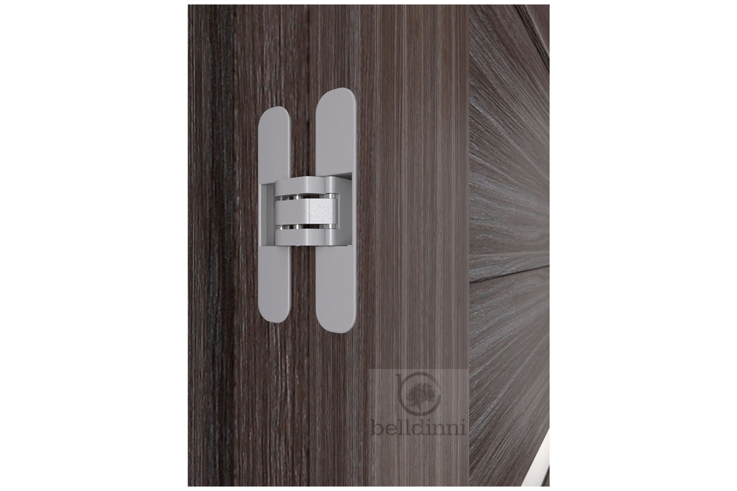 Belldinni Rita Vetro Gray Oak Laminated Modern Interior Door